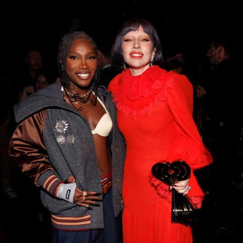 Doechii y Lady Gaga, en los 2025 iHeartRadio Music Awards 