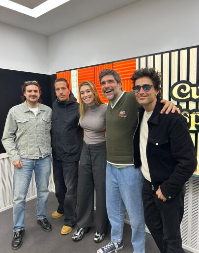 Marlon, con Eva Soriano y Nacho García en 'Cuerpos especiales'