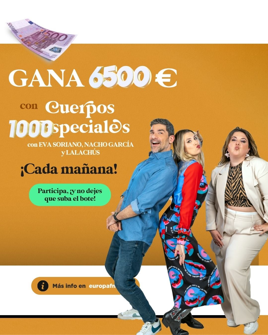 Llévate 6.500 euros con 'Cuerpos especiales' Llévate 6.500 euros con 'Cuerpos especiales'