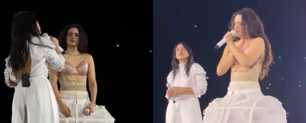 Rosalía y Carminho, en el primer concierto de LUX TOUR en Lisboa (Portugal) Rosalía y Carminho, en el primer concierto de LUX TOUR en Lisboa (Portugal)