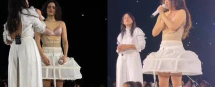 Rosalía y Carminho, en el primer concierto de LUX TOUR en Lisboa (Portugal) Rosalía y Carminho, en el primer concierto de LUX TOUR en Lisboa (Portugal)