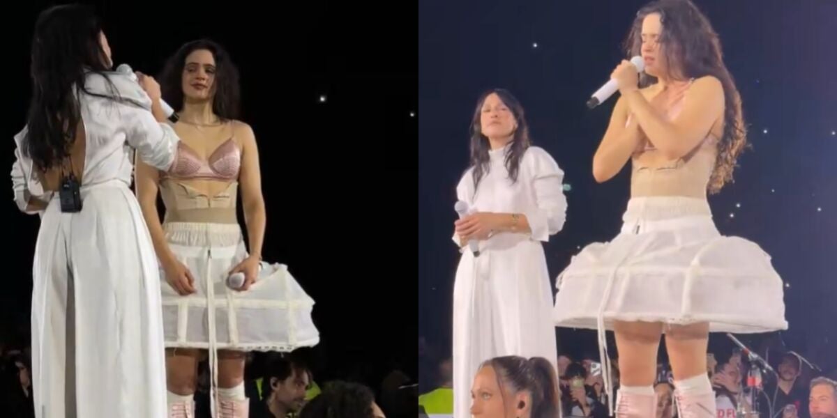 Rosal&iacute;a y Carminho, en el primer concierto de LUX TOUR en Lisboa (Portugal)