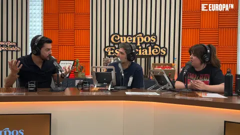 Alejo Sauras, con Nacho García y Lalachus en Cuerpos especiales Alejo Sauras, con Nacho García y Lalachus en Cuerpos especiales