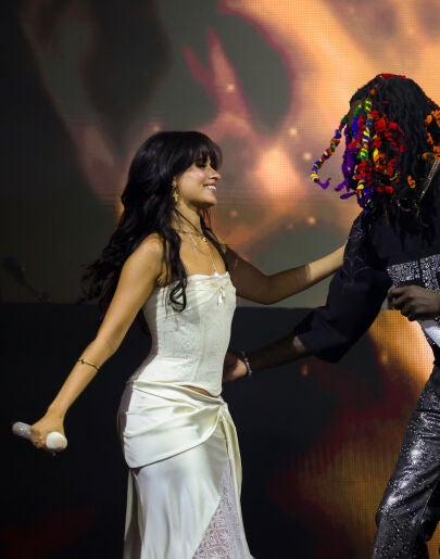 Camila Cabello y Young Thug en Coachella