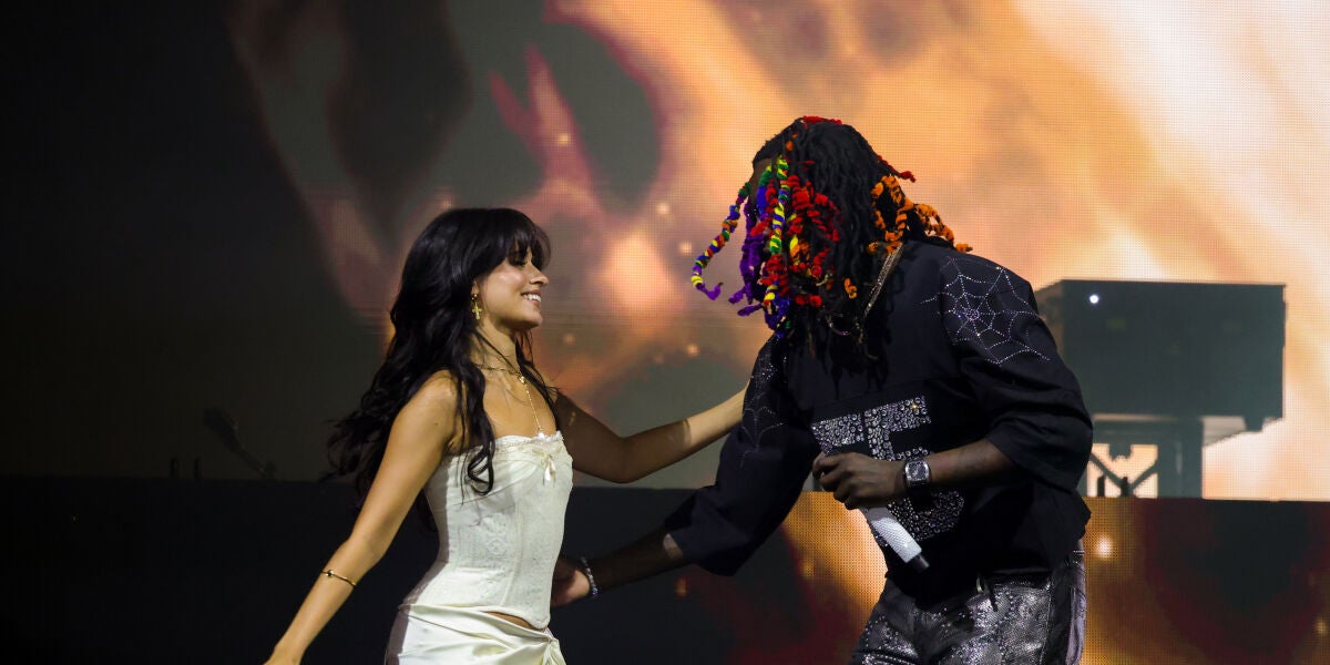 Camila Cabello y Young Thug en Coachella