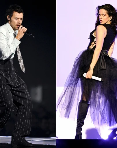 Harry Styles, Rosalía y Dua Lipa Harry Styles, Rosalía y Dua Lipa