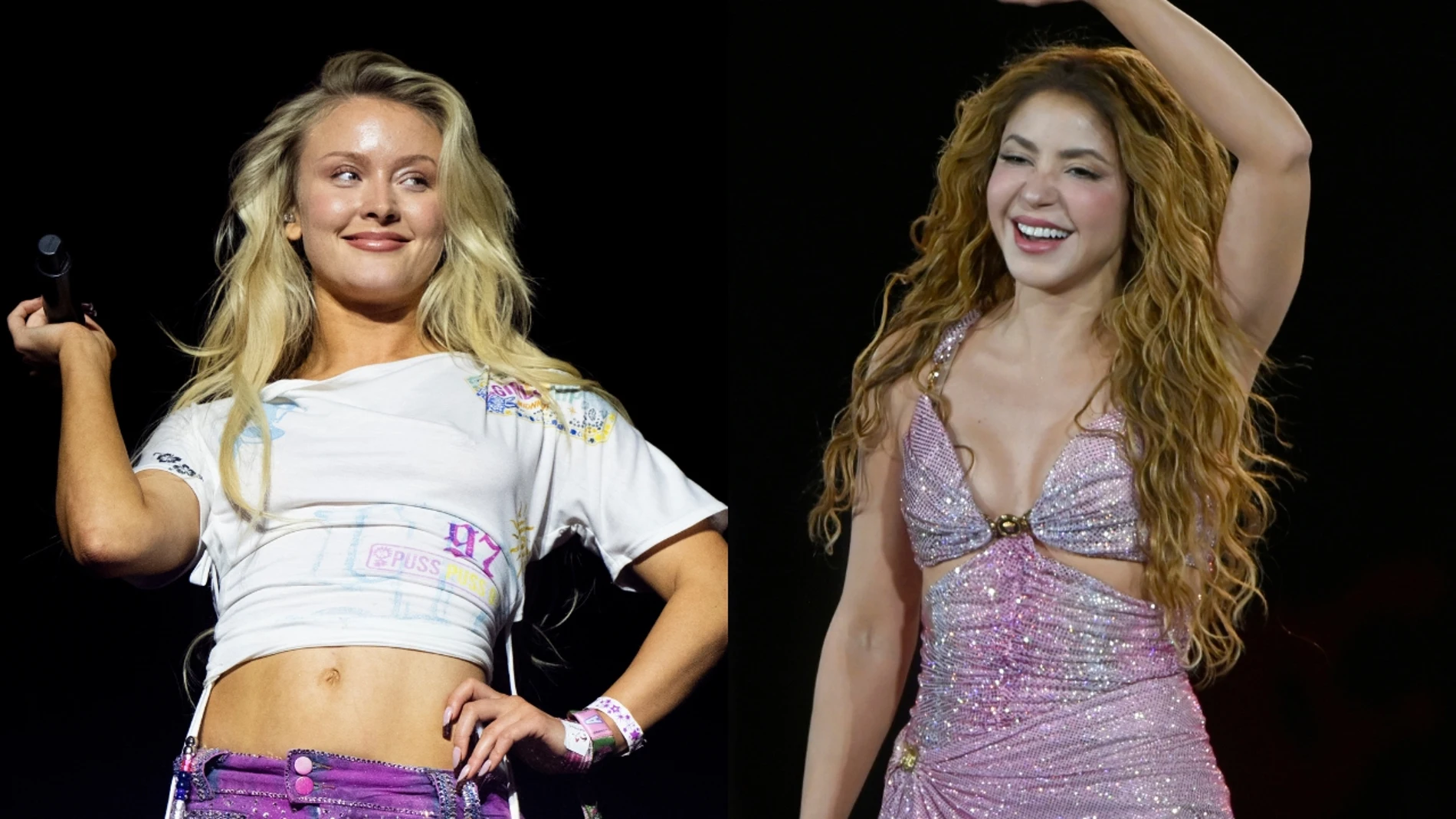 Zara Larsson y Shakira Zara Larsson y Shakira