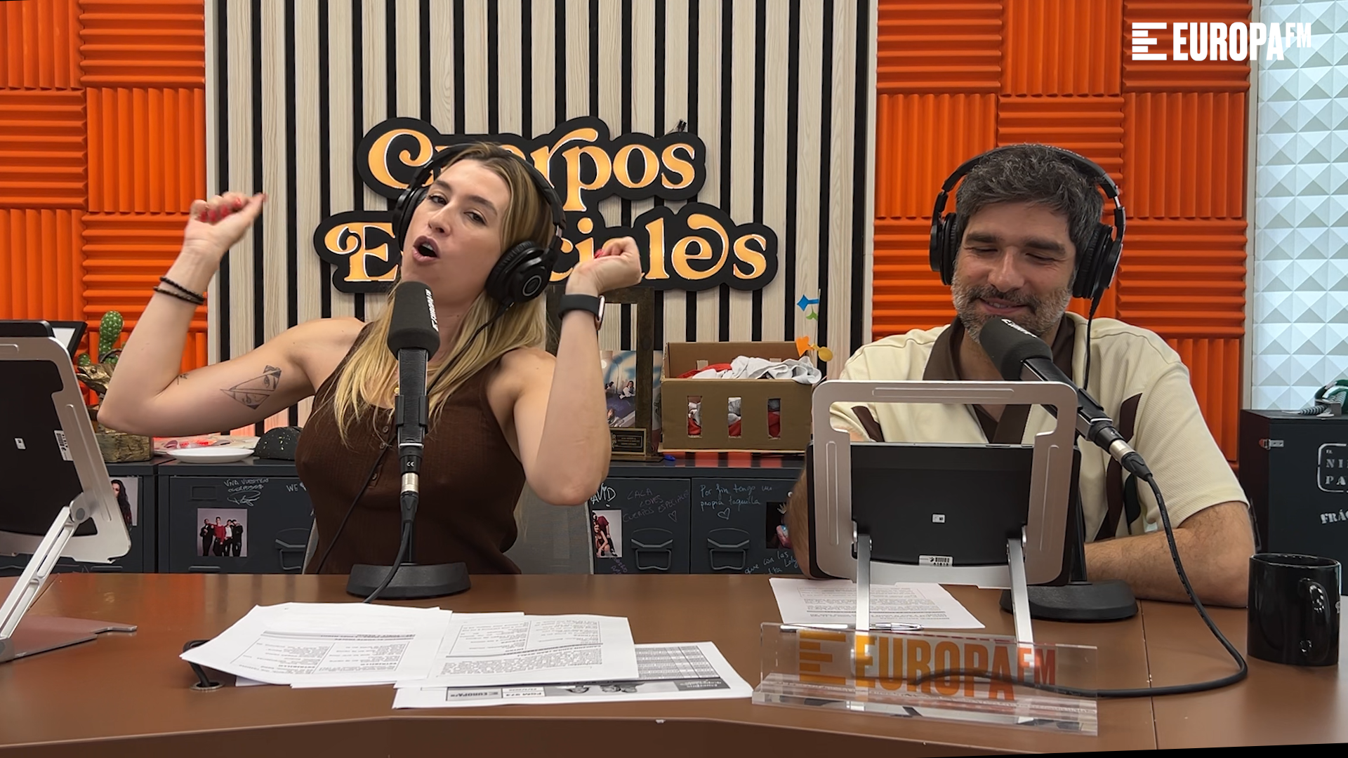 Eva Soriano le grita a una nube en 'Cuerpos especiales' Eva Soriano le grita a una nube en 'Cuerpos especiales'