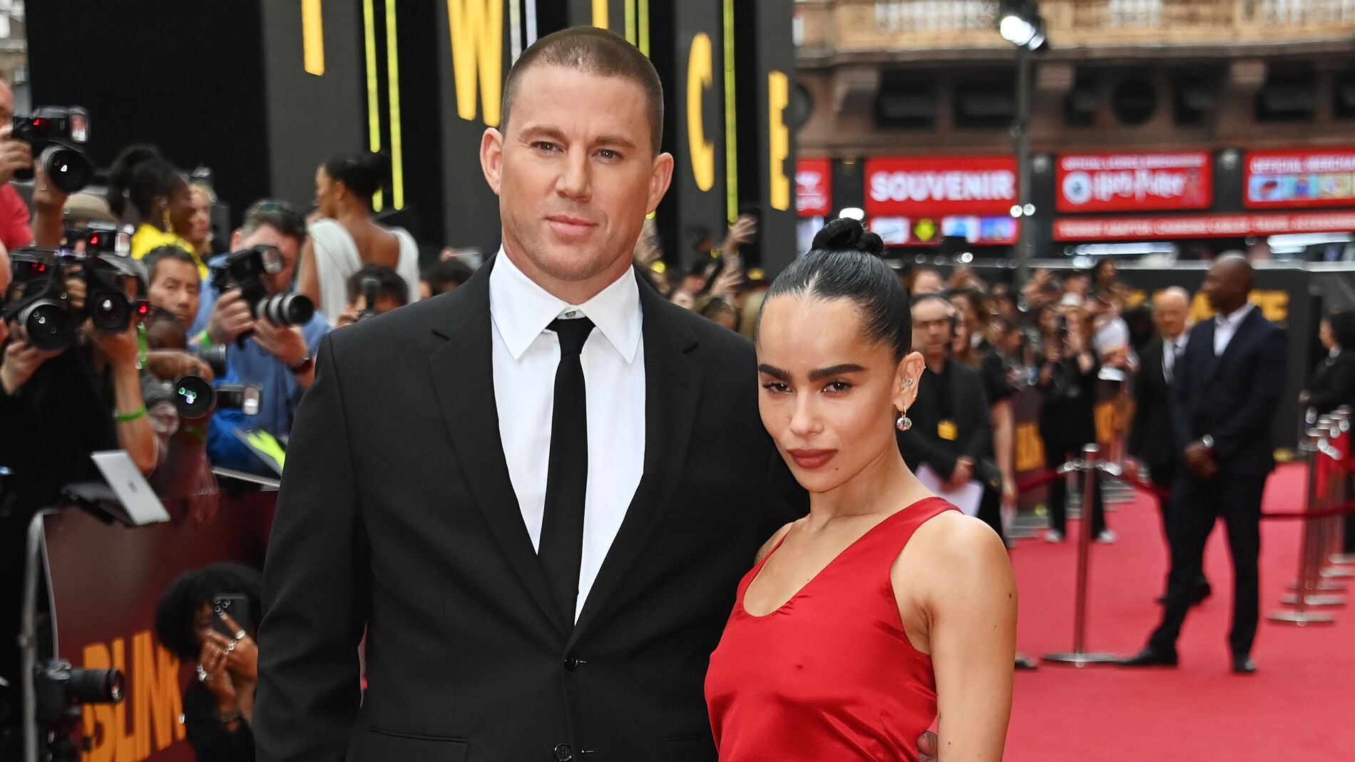 Zoë Kravitz y Channing Tatum en 2024