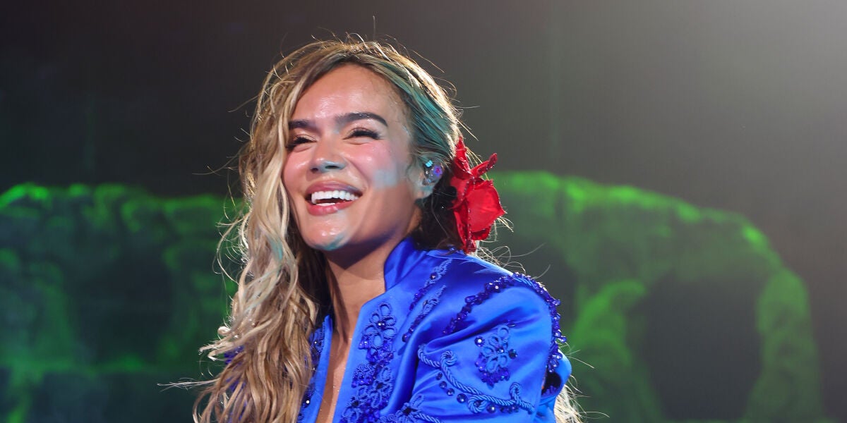 Karol G, en el Festival Coachella 2026.