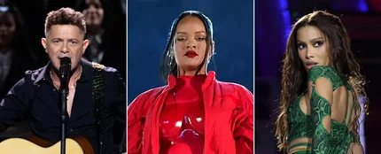 Alejandro Sanz, Rihanna y Anitta Alejandro Sanz, Rihanna y Anitta