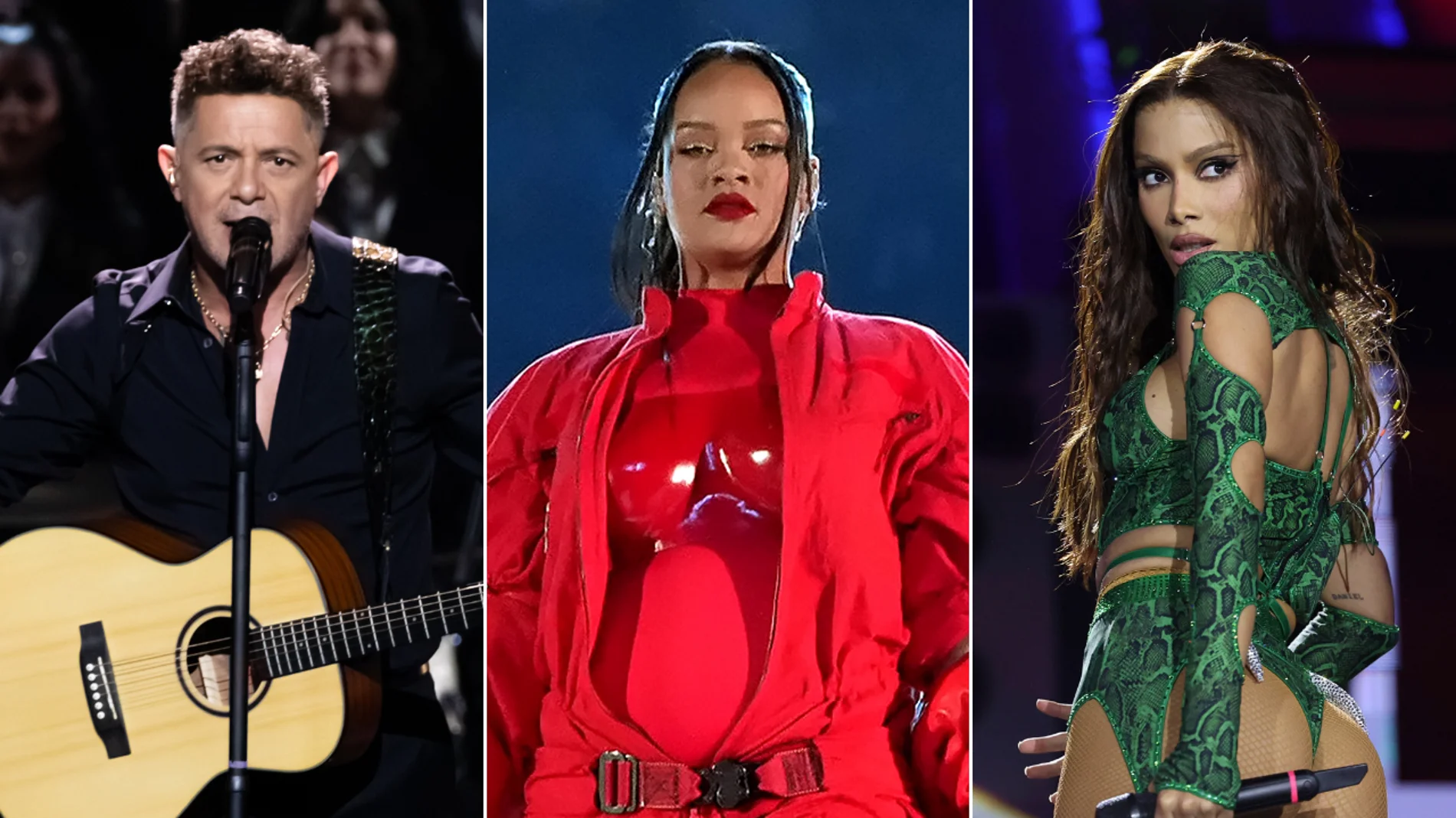 Alejandro Sanz, Rihanna y Anitta Alejandro Sanz, Rihanna y Anitta