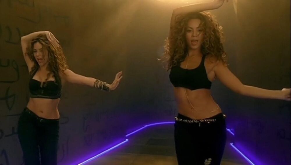 Shakira y Beyonc&eacute; en 'Beautiful liar'