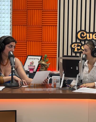 Espido Freire con Eva Soriano y Nacho García en Cuerpos especiales