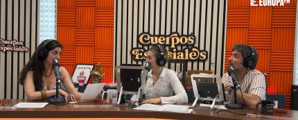 Espido Freire con Eva Soriano y Nacho Garc&iacute;a en Cuerpos especiales