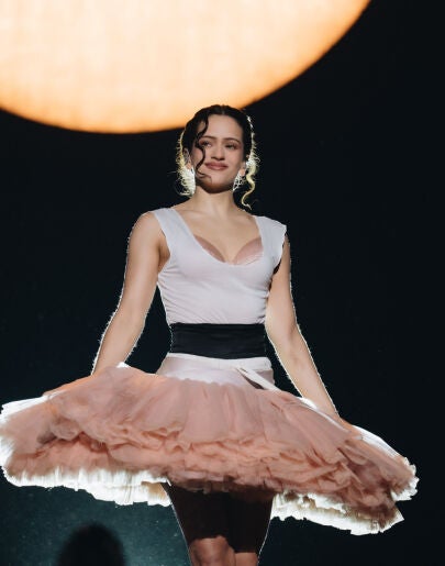 Rosalía, en el concierto del 4 de abril de 2026 en Madrid