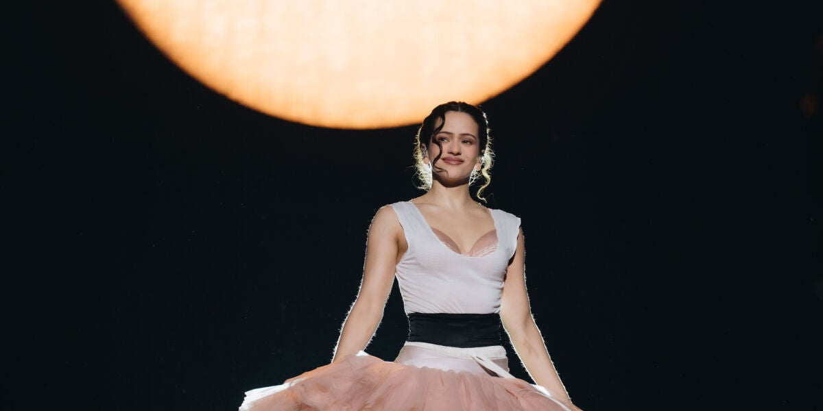 Rosal&iacute;a, en el concierto del 4 de abril de 2026 en Madrid