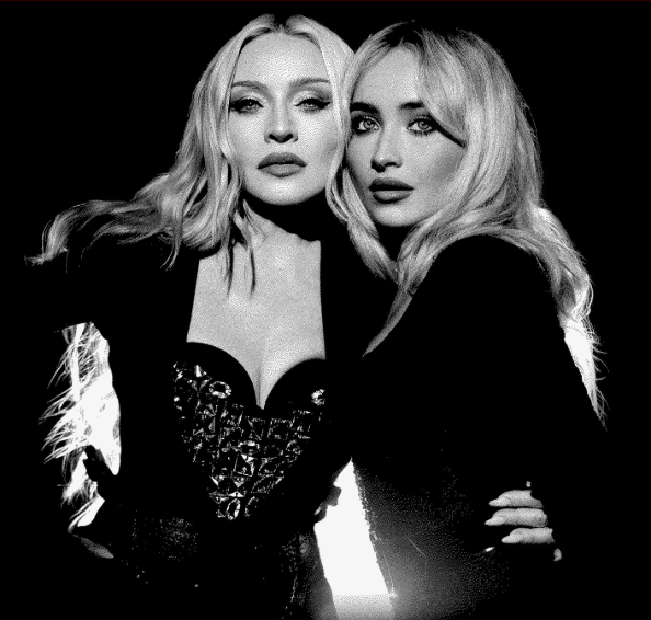 Madonna y Sabrina Carpenter, en la portada de 'Bring Your Love' Madonna y Sabrina Carpenter, en la portada de 'Bring Your Love'