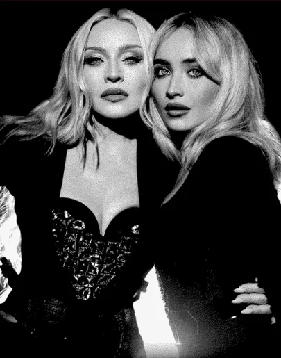 Madonna y Sabrina Carpenter, en la portada de 'Bring Your Love' Madonna y Sabrina Carpenter, en la portada de 'Bring Your Love'
