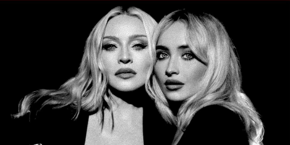 Madonna y Sabrina Carpenter, en la portada de 'Bring Your Love'