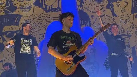 Carlos, Jordi y Dani Martín en Barcelona Carlos, Jordi y Dani Martín en Barcelona