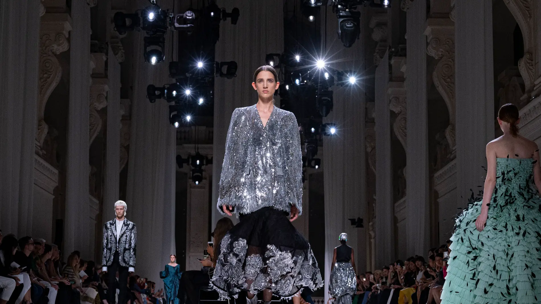 Rachel Marx desfilando en la Paris Fashion Week 2019 Rachel Marx desfilando en la Paris Fashion Week 2019