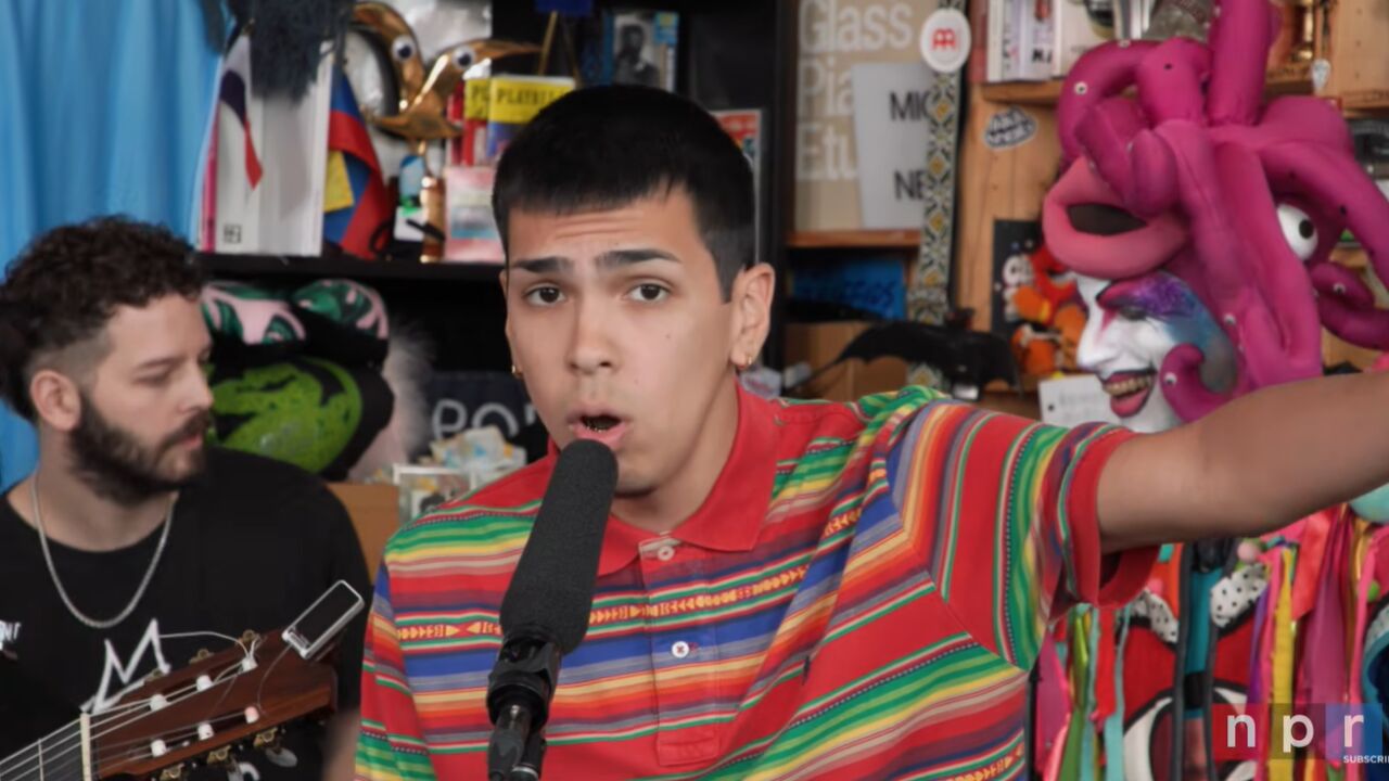 Milo J convierte el Tiny Desk de NPR en un altar a la cultura argentina con murga, folklore y memoria