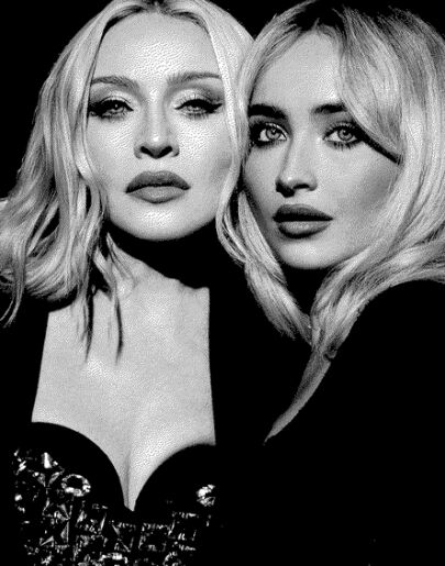 Madonna y Sabrina Carpenter en la portada de 'Bring Your Love'