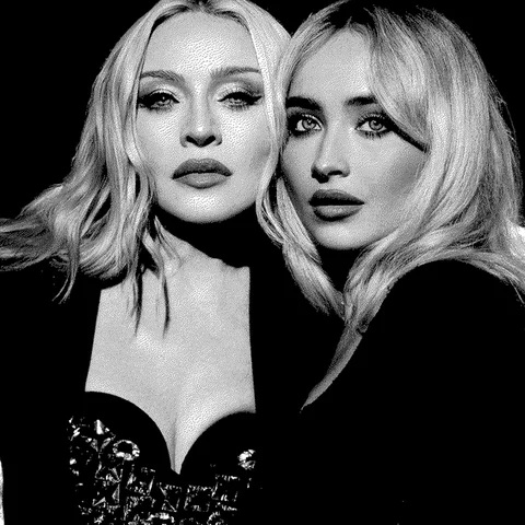 Madonna y Sabrina Carpenter en la portada de 'Bring Your Love' Madonna y Sabrina Carpenter en la portada de 'Bring Your Love'