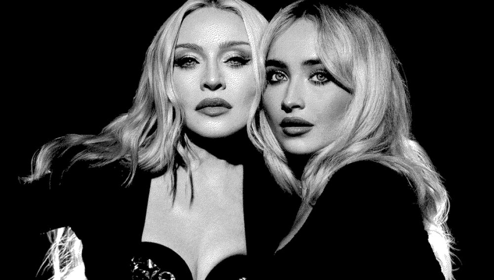 Madonna y Sabrina Carpenter en la portada de 'Bring Your Love'