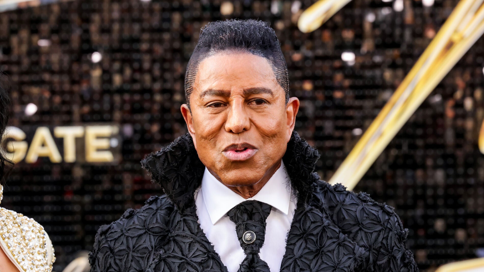 Jermaine Jackson en la premier de 'Michael'