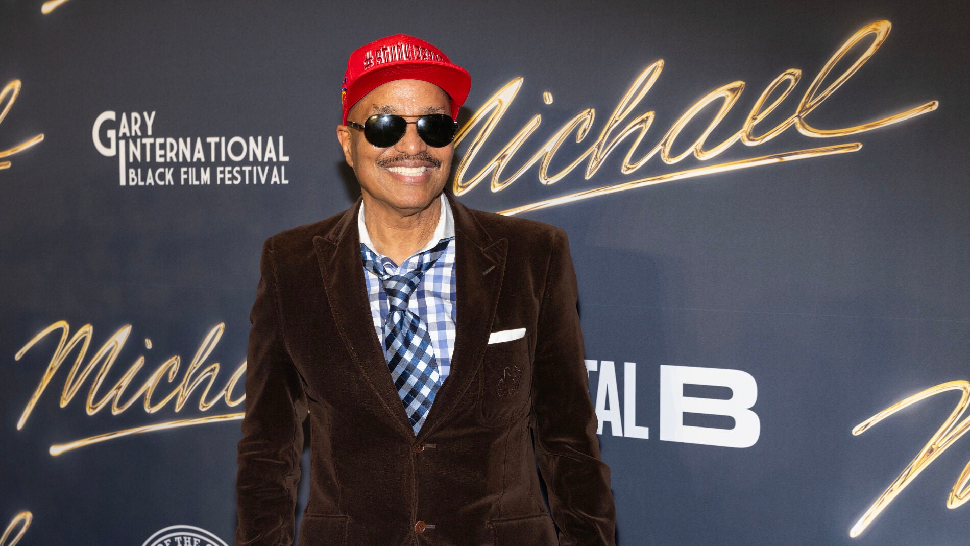 Marlon Jackson en un primer visionado de 'Michael'