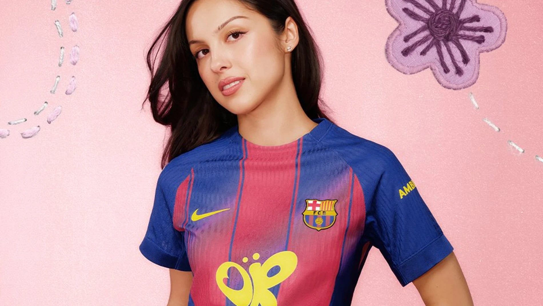 Olivia Rodrigo en colaboración con FC Barcelona Olivia Rodrigo en colaboración con FC Barcelona