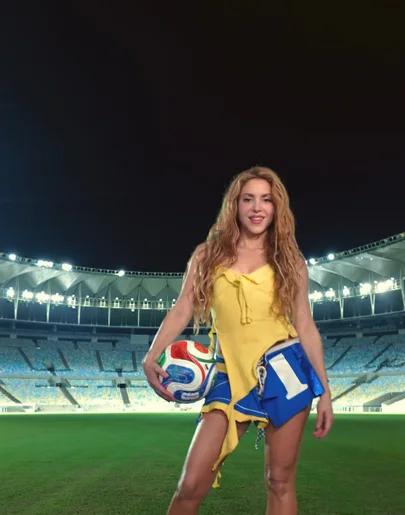 Shakira por el anuncio de 'Dai Dai' Shakira por el anuncio de 'Dai Dai'