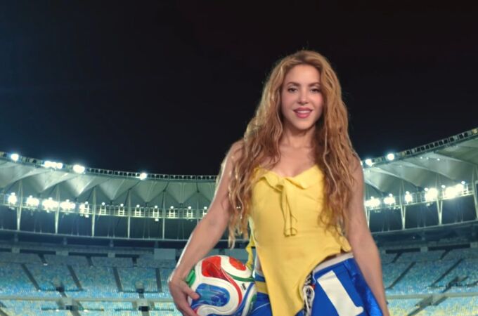 Shakira por el anuncio de 'Dai Dai'