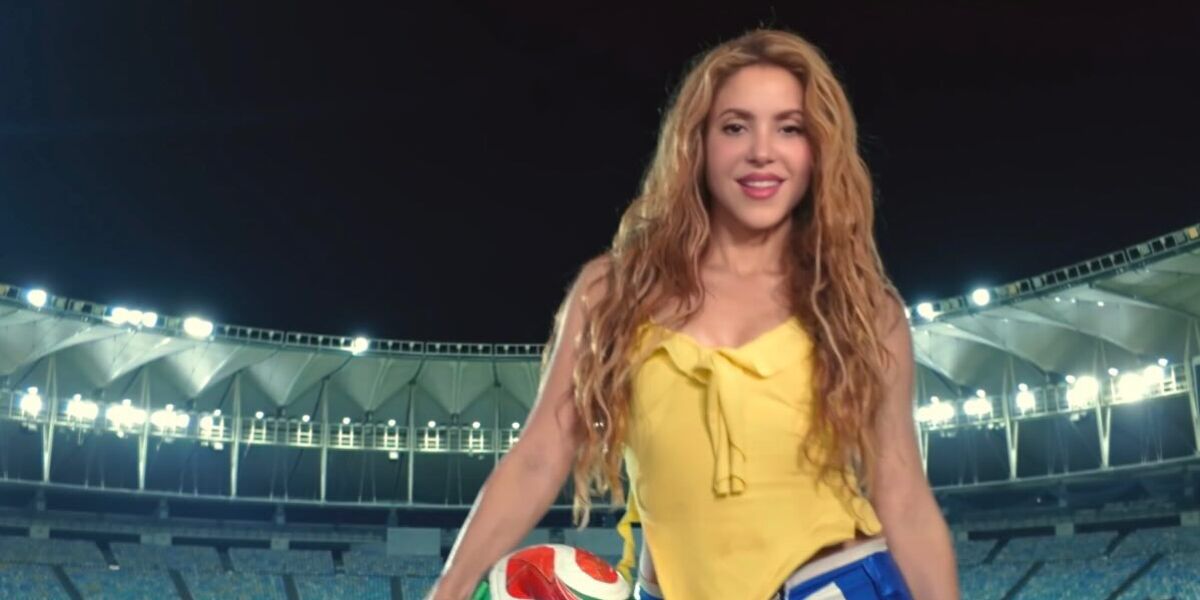 Shakira por el anuncio de 'Dai Dai'