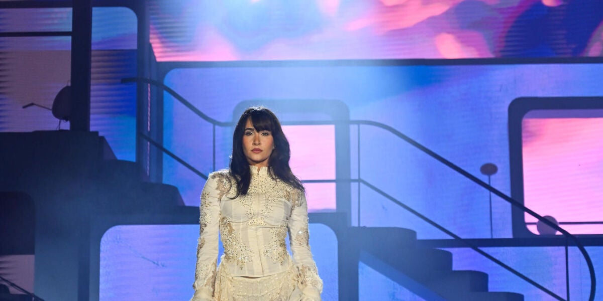 Aitana, en el primer concierto de Cuarto Azul World Tour en Roquetas de Mar (Almer&iacute;a)