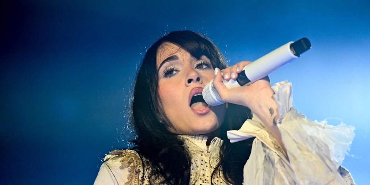 Aitana, en el primer concierto de Casa Azul World Tour