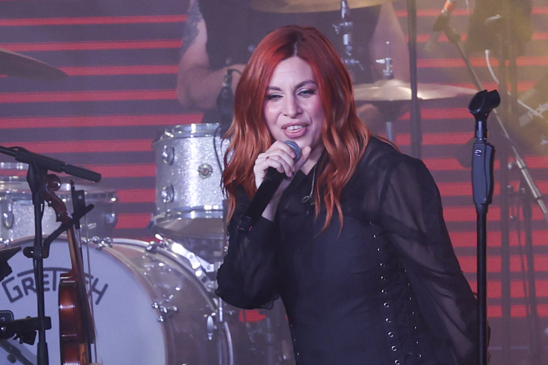 Leire Martínez, en el concierto de Madrid de la gira 'Aquella Niña' Leire Martínez, en el concierto de Madrid de la gira 'Aquella Niña'