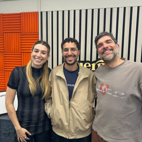 Yunez Chaib, con Eva Soriano y Nacho García en Cuerpos especiales