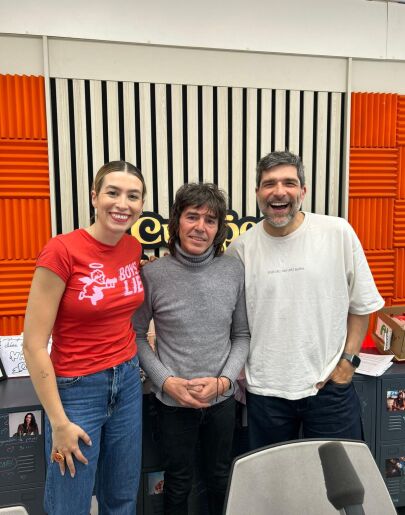 Rubén Pozo, con Eva Soriano y Nacho García en Cuerpos especiales