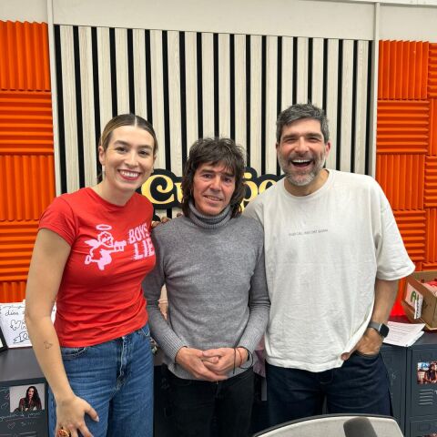 Rubén Pozo, con Eva Soriano y Nacho García en Cuerpos especiales