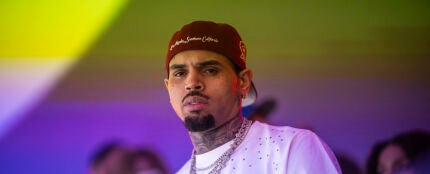 Chris Brown en una fiesta en Atlanta