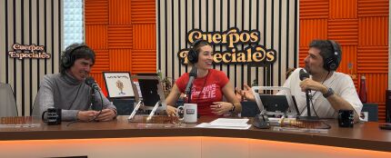 Rub&eacute;n Pozo, con Eva Soriano y Nacho Garc&iacute;a en Cuerpos especiales