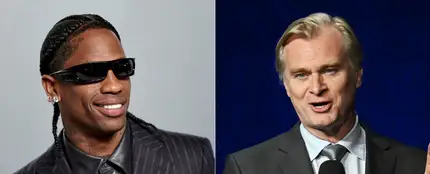 Christopher Nolan en la CinemaCon 2026 / Travis Scott en la fiesta de los Oscar Christopher Nolan en la CinemaCon 2026 / Travis Scott en la fiesta de los Oscar