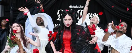 Lady Gaga en la presentación de 'MAYHEM Requiem' en Los Ángeles Lady Gaga en la presentación de 'MAYHEM Requiem' en Los Ángeles
