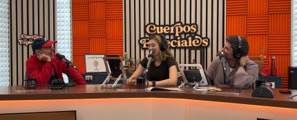 Alejo Estivel, con Eva Soriano y Nacho Garc&iacute;a en Cuerpos especiales.