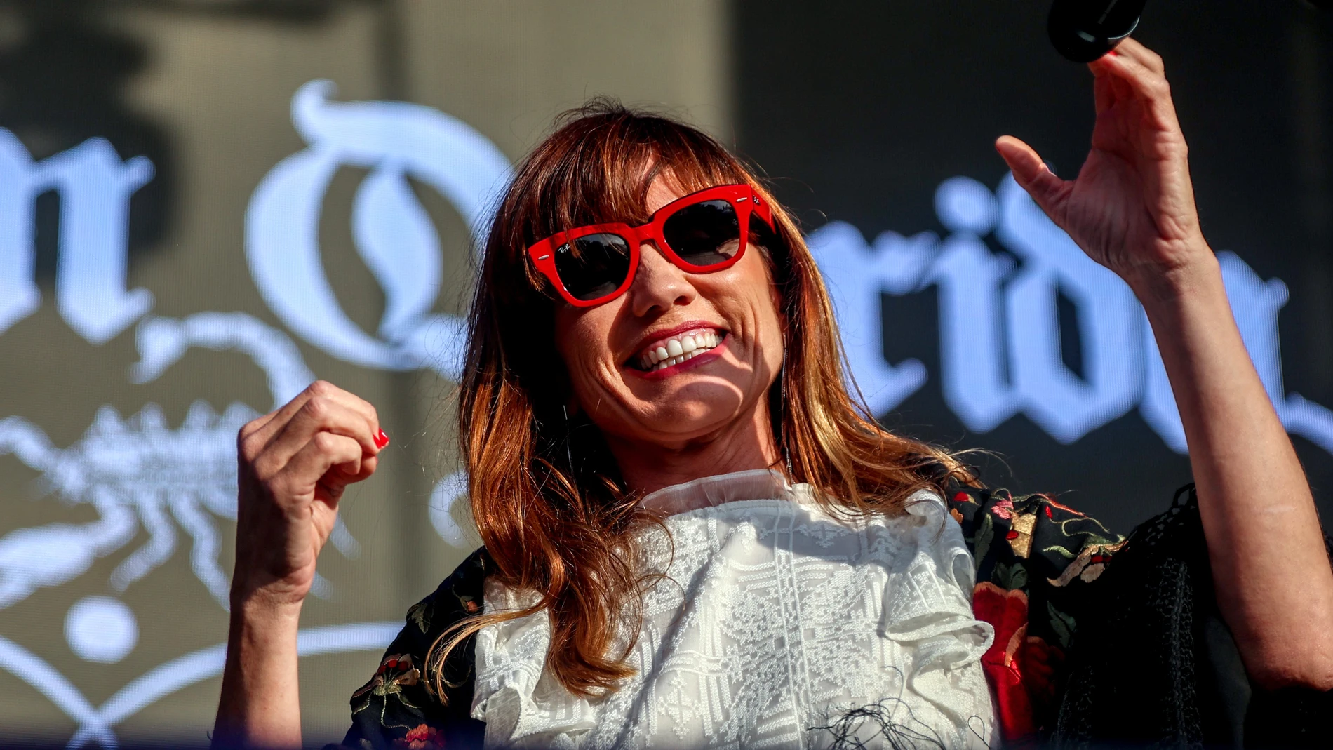 La Bien Querida durante su actuación en Matadero Madrid el 14 de mayo de 2022 dentro del programa de las Fiestas de San Isidro La Bien Querida durante su actuación en Matadero Madrid el 14 de mayo de 2022 dentro del programa de las Fiestas de San Isidro