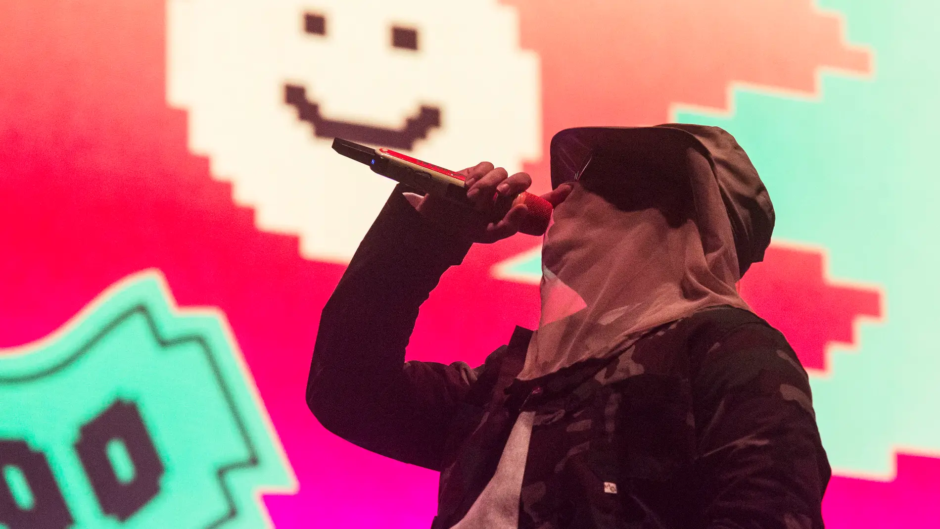 Bad Bunny, en el concierto del Sónar 2019 Bad Bunny, en el concierto del Sónar 2019