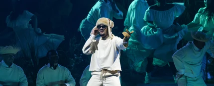Bad Bunny, en uno de los conciertos de la residencia 'No me quiero ir de aquí' en Puerto Rico. Bad Bunny, en uno de los conciertos de la residencia 'No me quiero ir de aquí' en Puerto Rico.